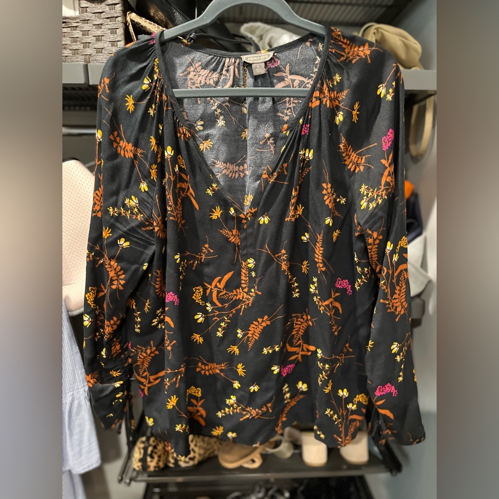 Floral Madewell Blouse